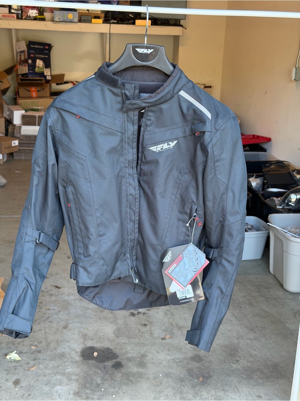 Fly Racing Men's Black Textile Performance Motorcycle Jacket - Picture 3 of 13